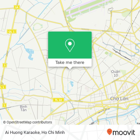 Ai Huong Karaoke map