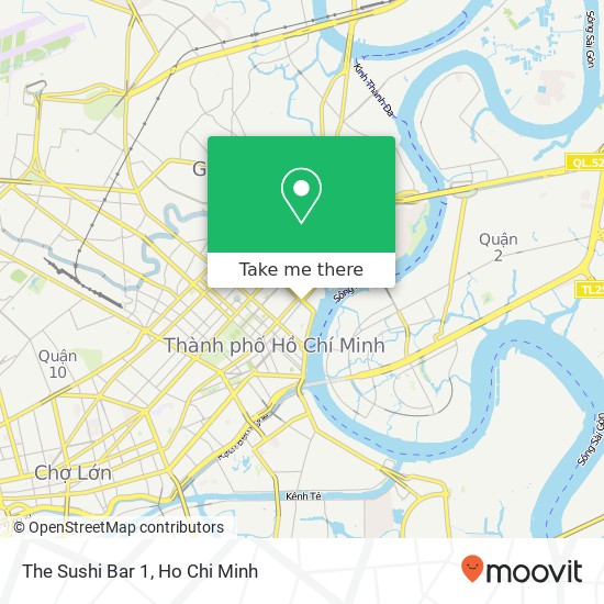 The Sushi Bar 1 map