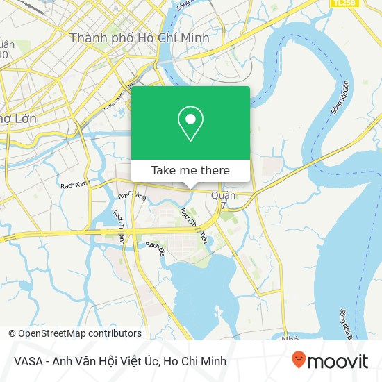 VASA - Anh Văn Hội Việt Úc map