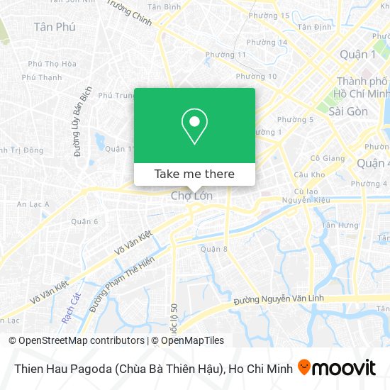Thien Hau Pagoda (Chùa Bà Thiên Hậu) map