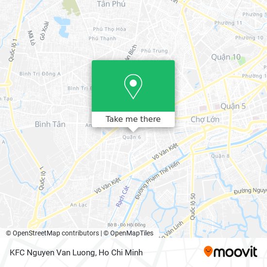 KFC Nguyen Van Luong map