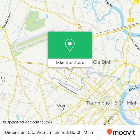 Dimension Data Vietnam Limited map