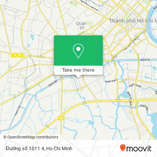 Đường số 1011 4 map