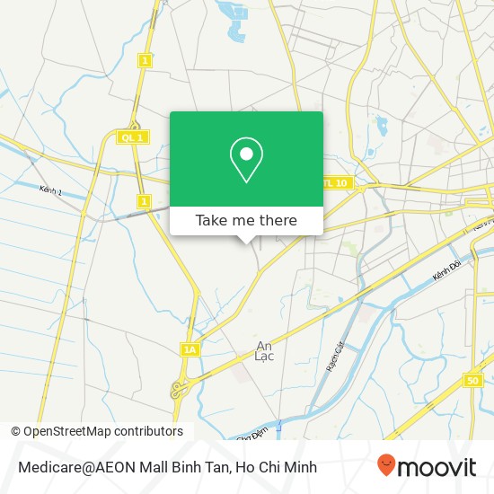 Medicare@AEON Mall Binh Tan map