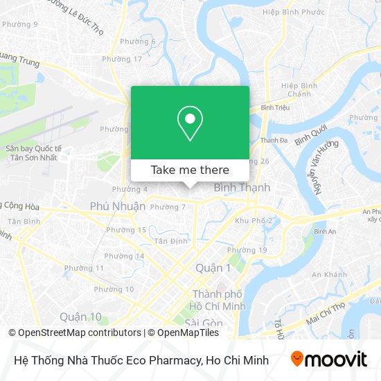 Hệ Thống Nhà Thuốc Eco Pharmacy map