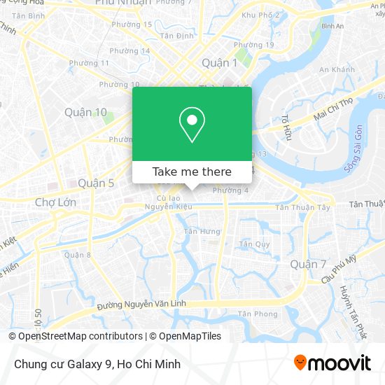 Chung cư Galaxy 9 map