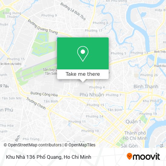 Khu Nhà 136 Phổ Quang map