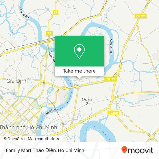 Family Mart Thảo Điền map
