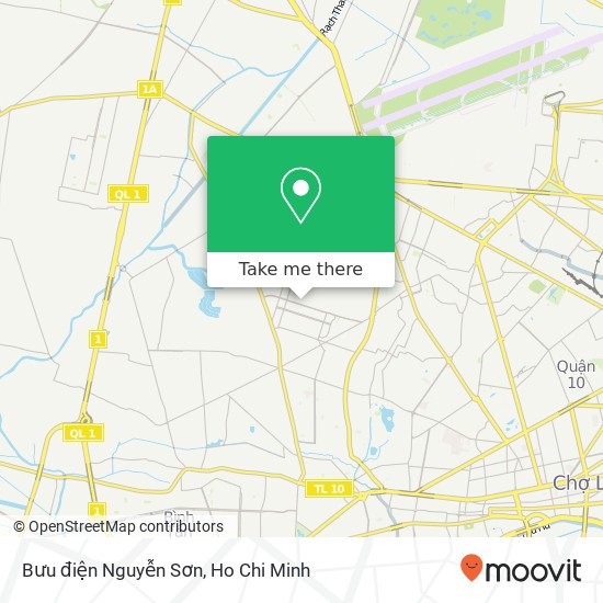 Bưu điện Nguyễn Sơn map