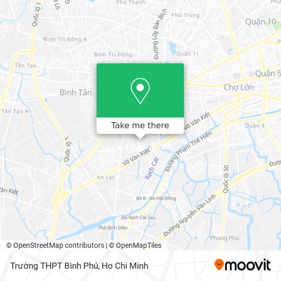 Trường THPT Bình Phú map