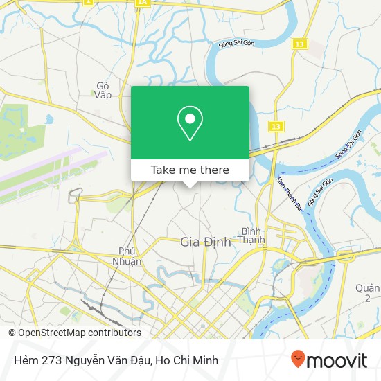 Hẻm 273 Nguyễn Văn Đậu map