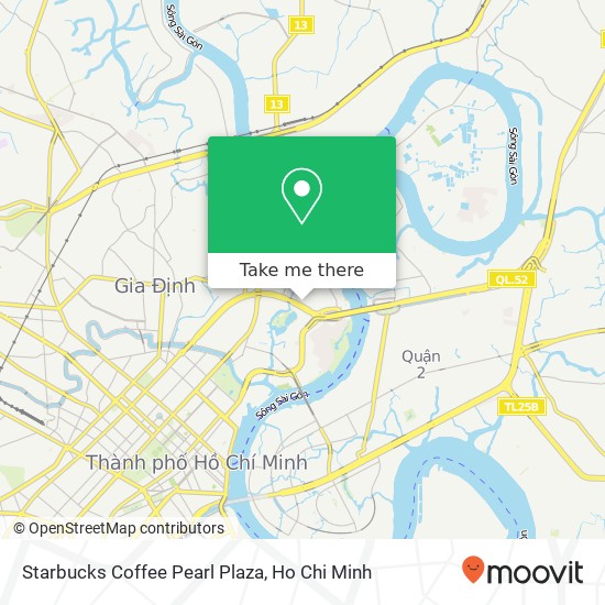 Starbucks Coffee Pearl Plaza map