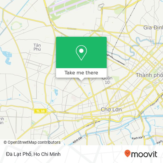 Đà Lạt Phố map