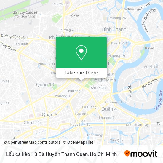 Lẩu cá kèo 18 Bà Huyện Thanh Quan map