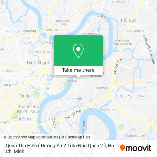 Quán Thu Hiền ( Đường Số 2 Trần Não Quận 2 ) map