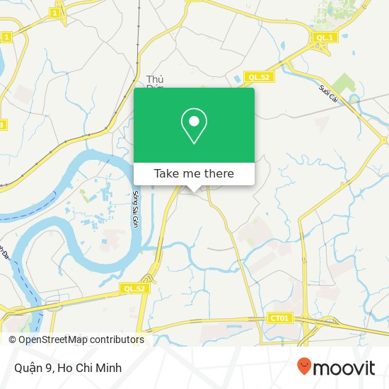 Quận 9 map