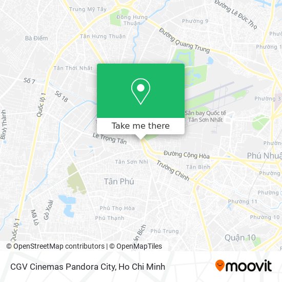 CGV Cinemas Pandora City map