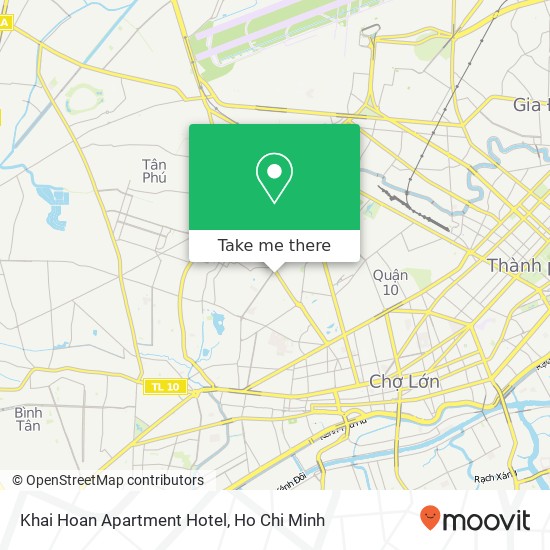 Khai Hoan Apartment Hotel map