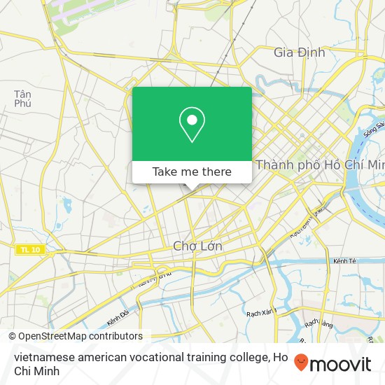 vietnamese american vocational training college map