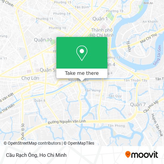 Cầu Rạch Ông map