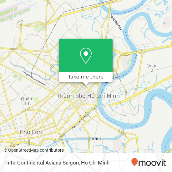 InterContinental Asiana Saigon map