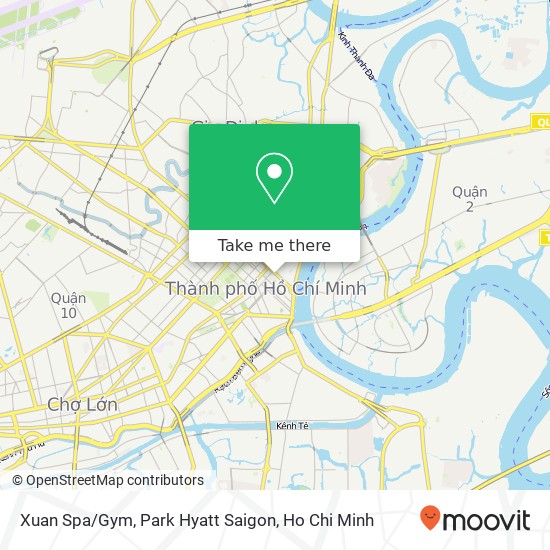 Xuan Spa / Gym, Park Hyatt Saigon map