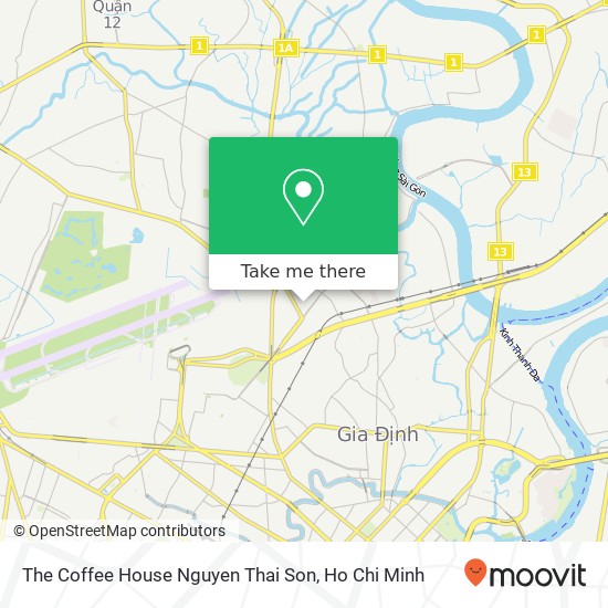 The Coffee House Nguyen Thai Son map