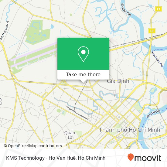 KMS Technology - Ho Van Huê map