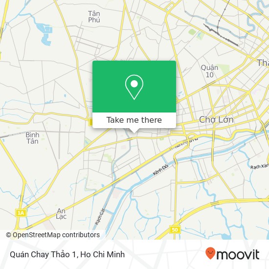 Quán Chay Thảo 1 map