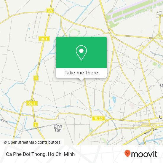Ca Phe Doi Thong map