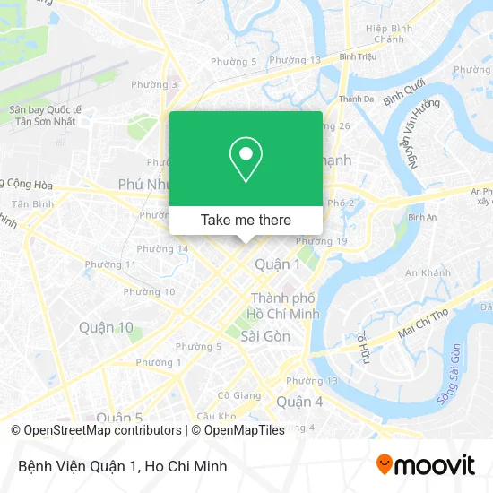 Bệnh Viện Quận 1 map