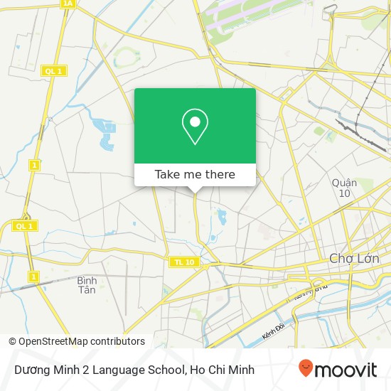 Dương Minh 2 Language School map