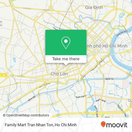 Family Mart Tran Nhan Ton map