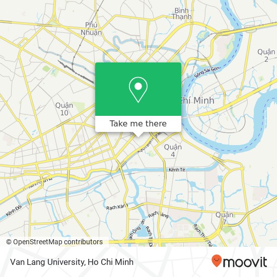 Van Lang University map