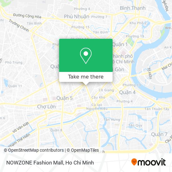 NOWZONE Fashion Mall map