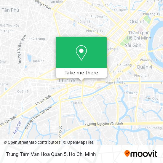 Trung Tam Van Hoa Quan 5 map