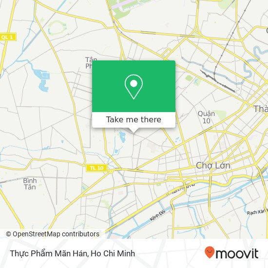 Thực Phẩm Mãn Hán map