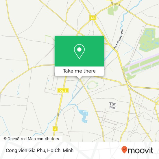 Cong vien Gia Phu map