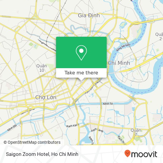Saigon Zoom Hotel map