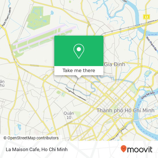 La Maison Cafe map