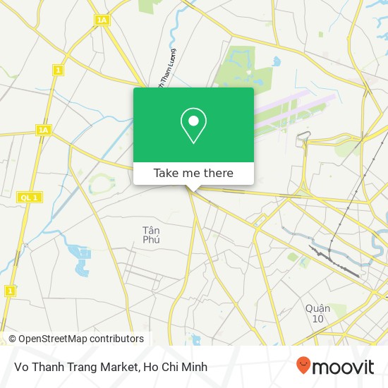 Vo Thanh Trang Market map
