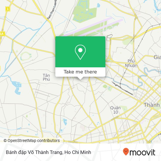 Bánh đập Võ Thành Trang map