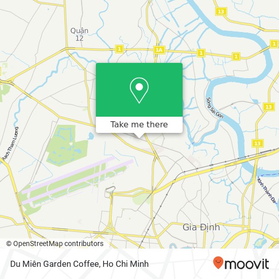 Du Miên Garden Coffee map