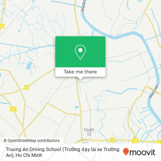 Truong An Driving School (Trường dạy lái xe Trường An) map