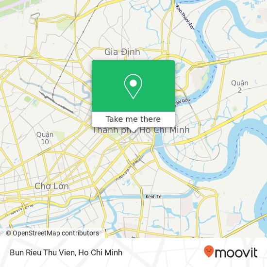 Bun Rieu Thu Vien map