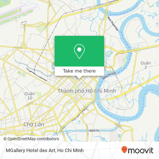 MGallery Hotel des Art map