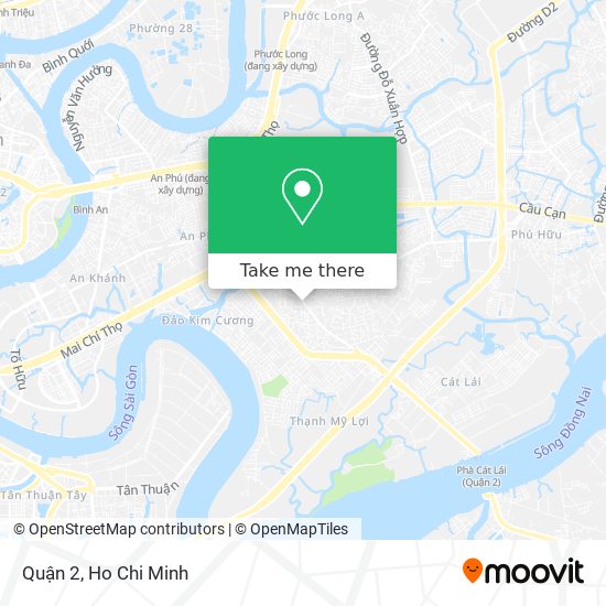 Quận 2 map