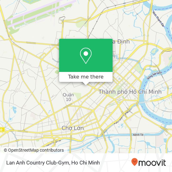 Lan Anh Country Club-Gym map