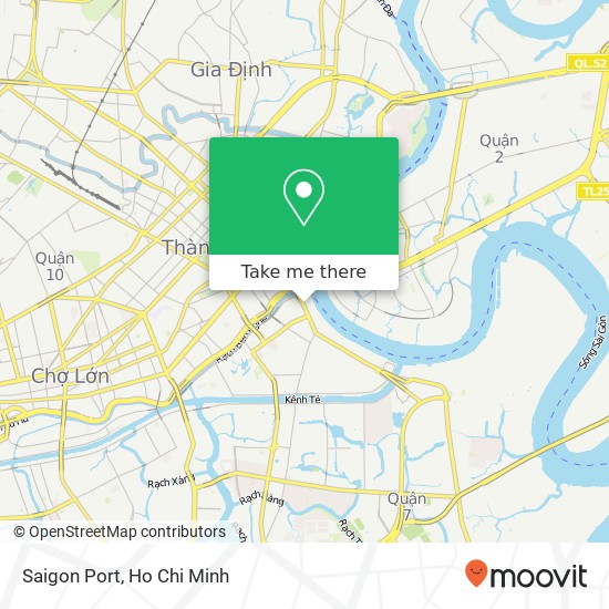 Saigon Port map