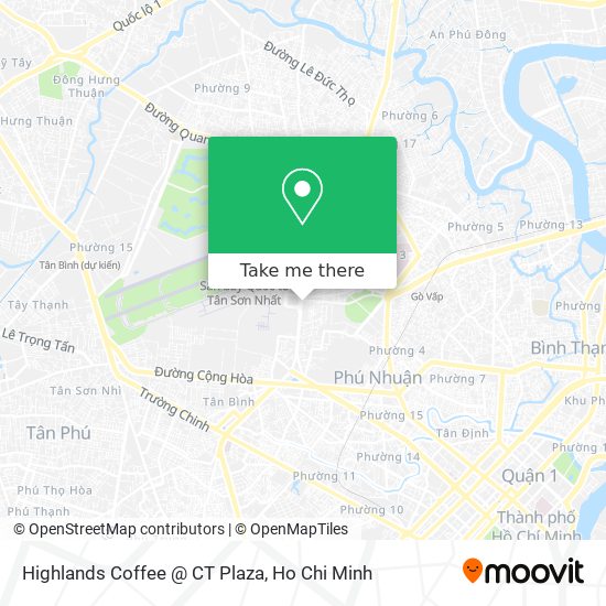 Highlands Coffee @ CT Plaza map
